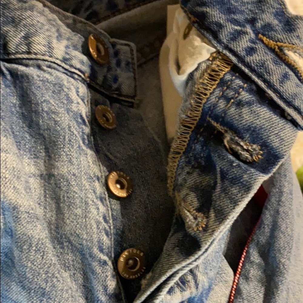 Pistola Distressed Racer Stripe Boyfriend Jeans - Picture 6 of 8